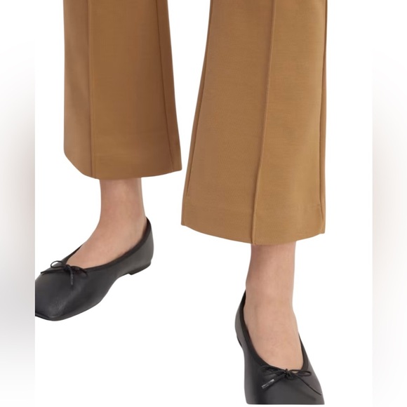 NEW EVERLANE The Dream Kick Flare Pant Pull On in Toasted Coconut Size XS - Picture 4 of 12